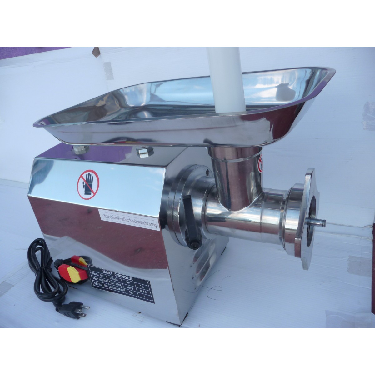 1 HP Meat Grinder Meat Grinders & Saws Food Prep Equip Restaurant
