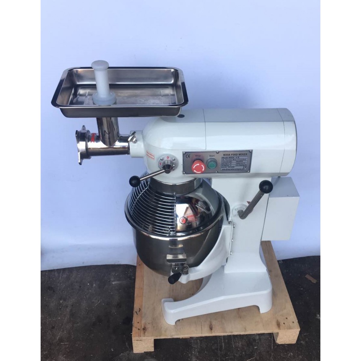 20 QT MixerB Dough Mixer Bakery Equip Restaurant Equipment
