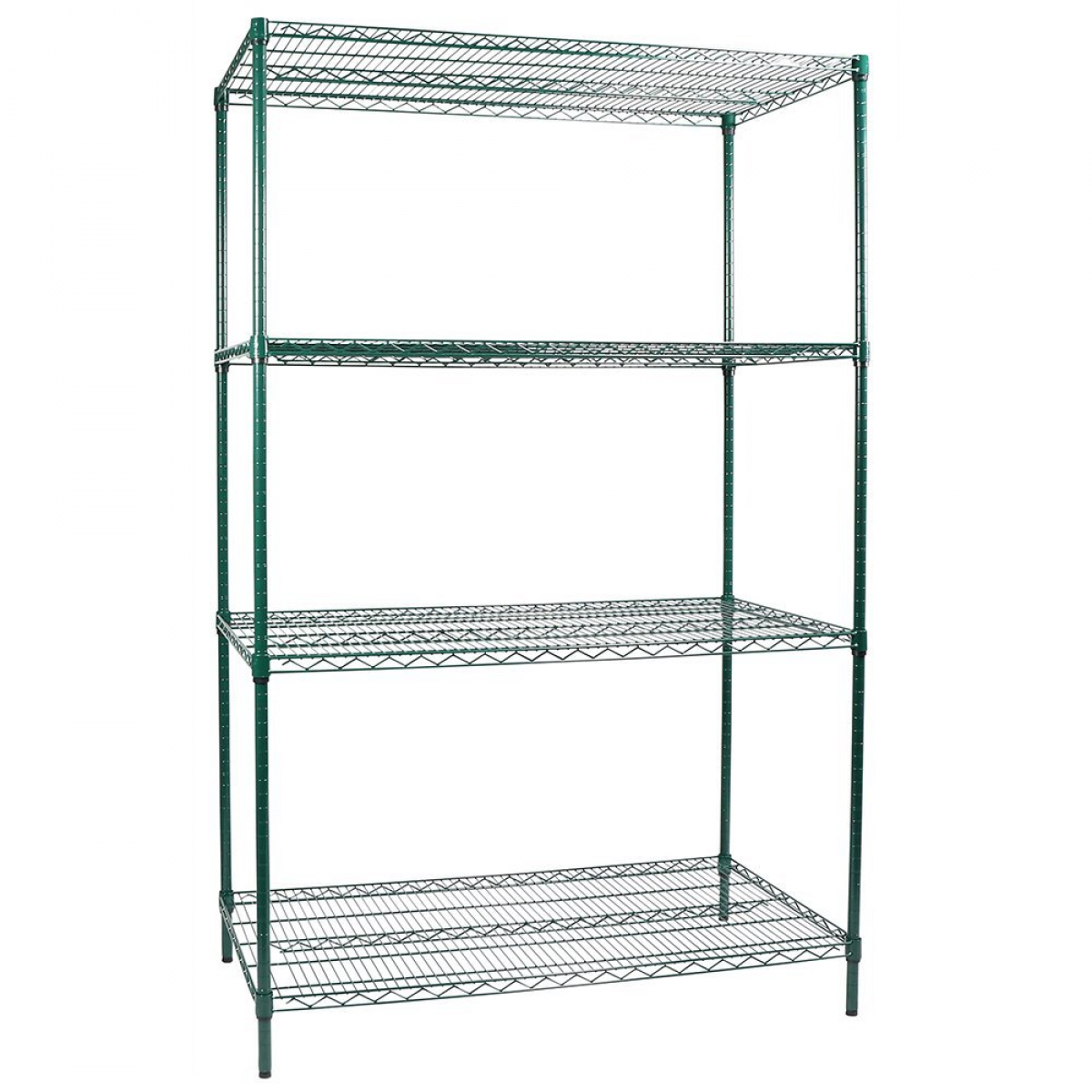 Green Epoxy wire Shelving Wire Shelvies, Racks, Carts Restaurant
