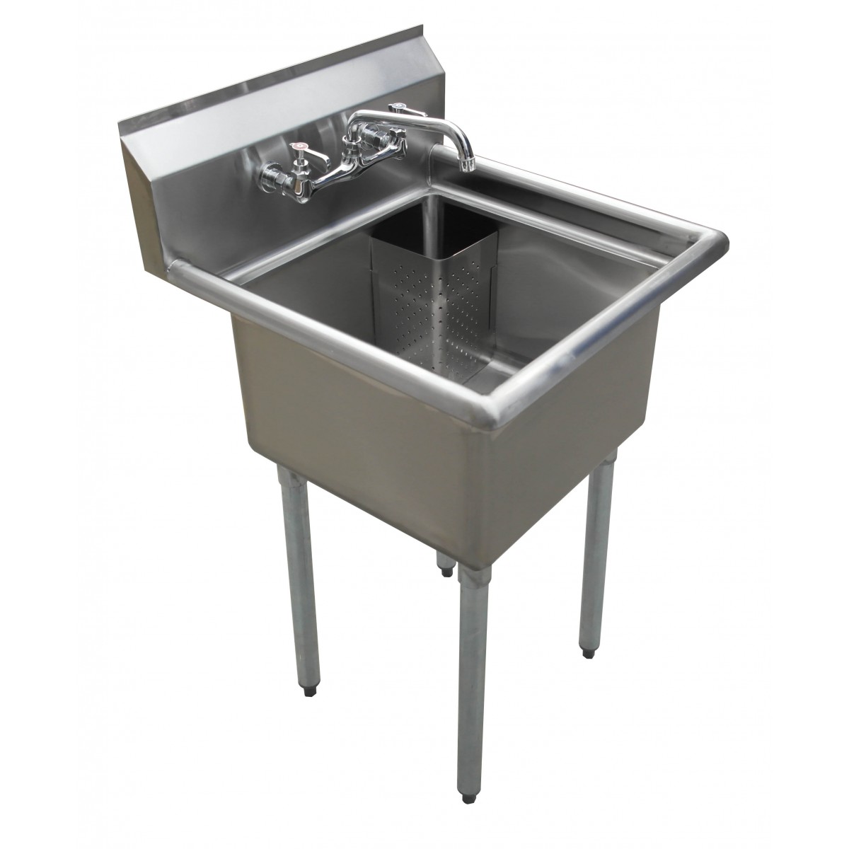 Sink(One Compartment_ No Drainboard 01) - Prep Sinks - Food Prep Equip