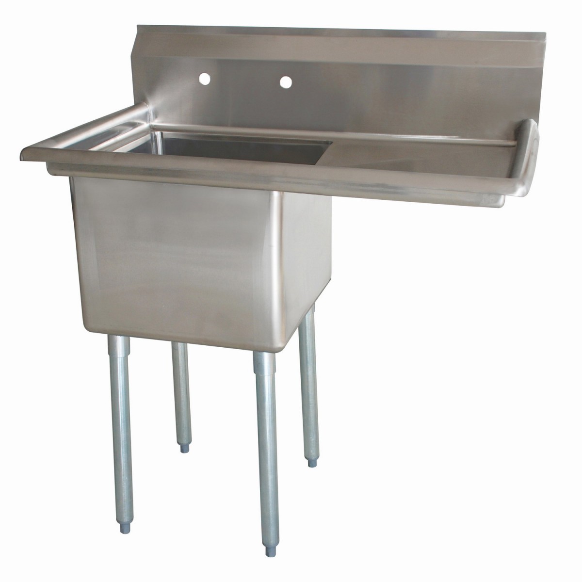 Sink One Compartment Right Drainboard Prep Sinks Food