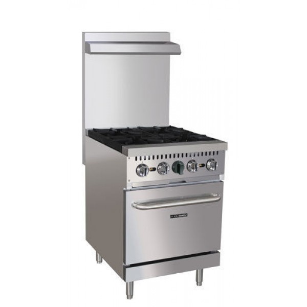 24-4 Burner Range