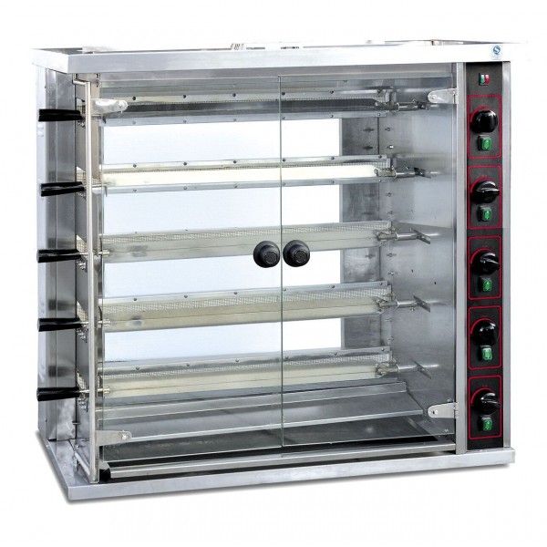 25-Chicken Gas Rotisserie