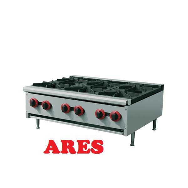 3_ Six-Burner Gas Stove 