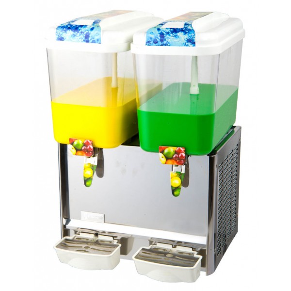 4.75 Gallon Dual Fruit Juice / Beverage/ Ice Tea Dispenser