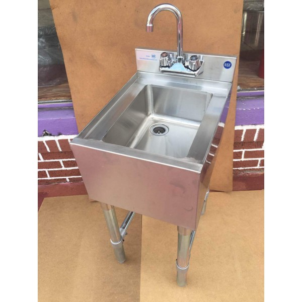 Commercial Single Compartment Bar Sink, Bar Hand Sink, Dump Station