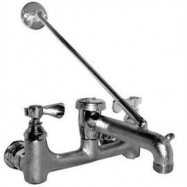 Heavy Duty Commercial Wall-Mount Service Sink Faucet/ Laundry Service Faucet