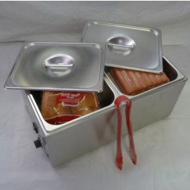 Commercial Hot Dog Steamer & Bun Warmer ETL Listed